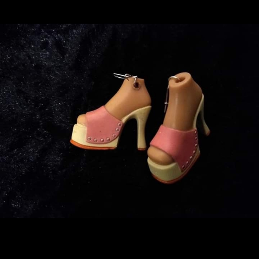 Doll Shoe Earrings